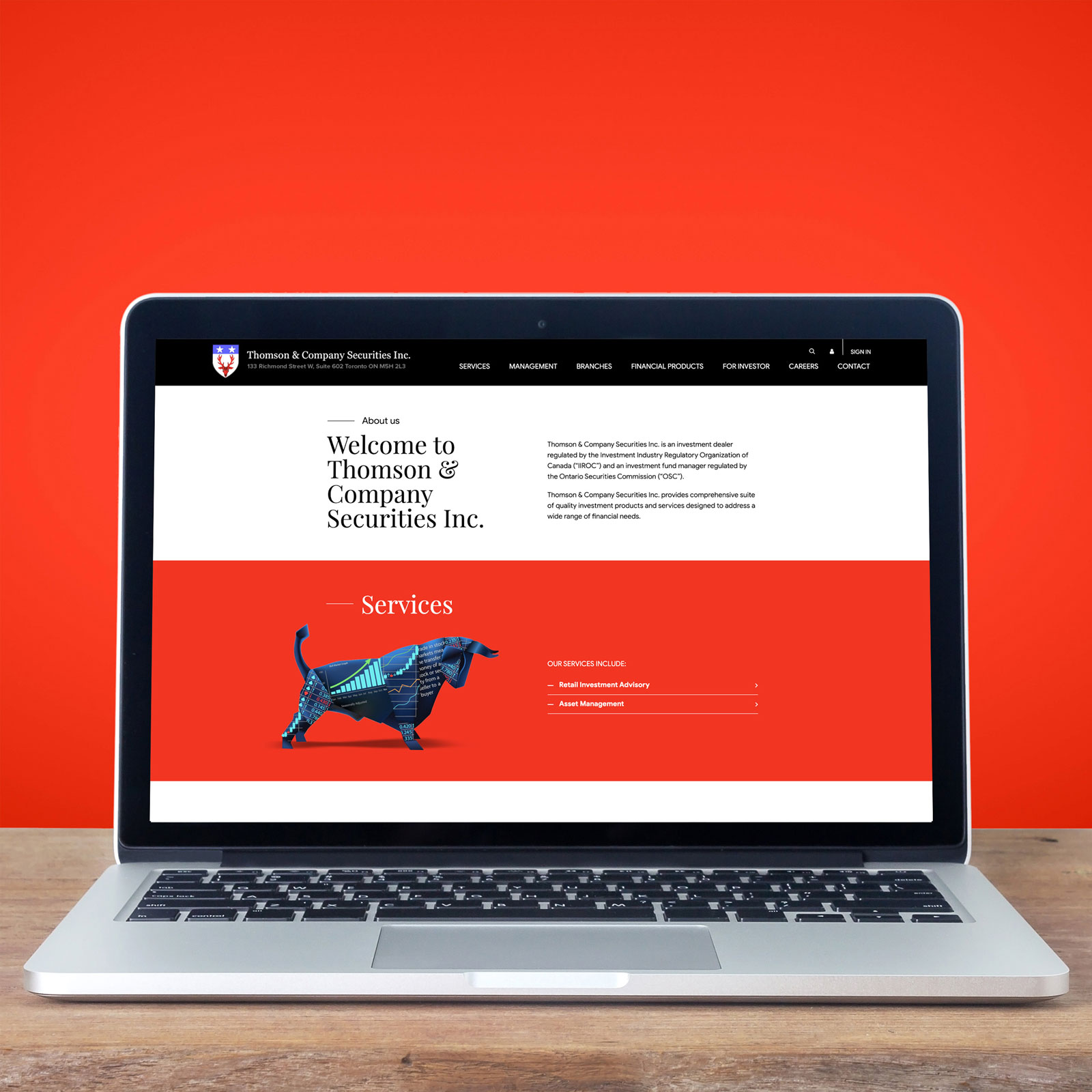 Website Development – Thomson & Company Holdings