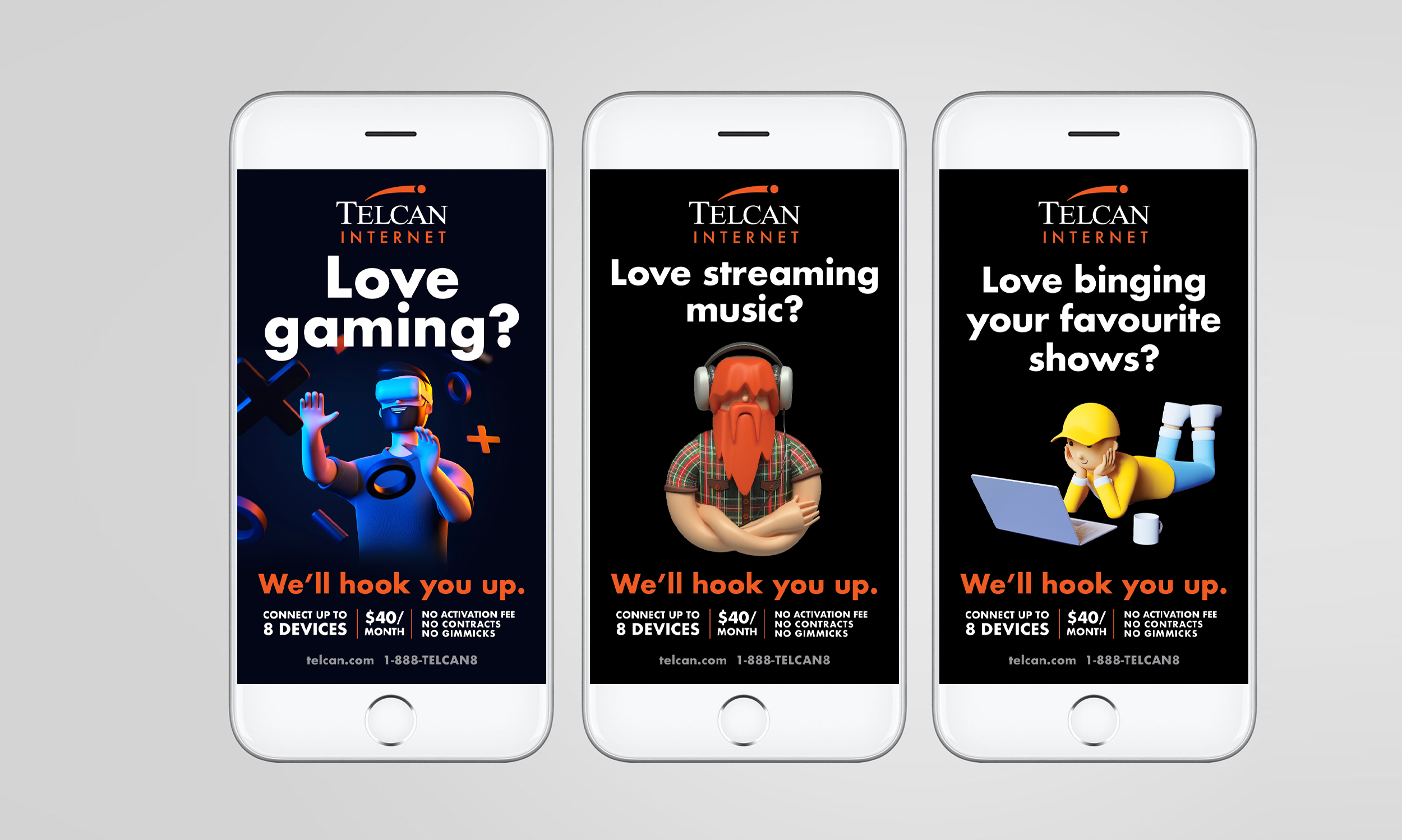 Telcan Communications – Launch Campaign